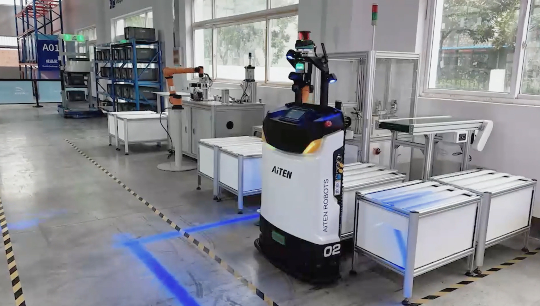 生产车间物料配送